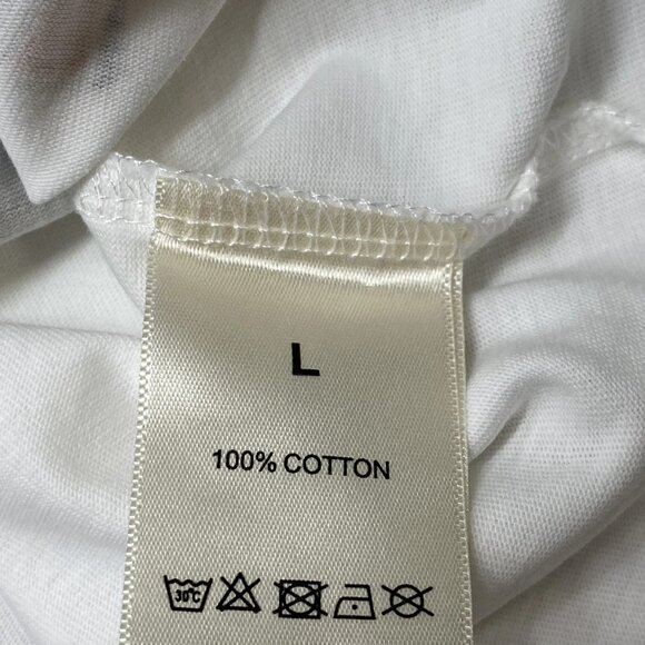 NEW VALLEY FOREVER DREAMS Forrest Gump Graphic T-Shirt – White/Multi – Size L - Picture 2 of 8